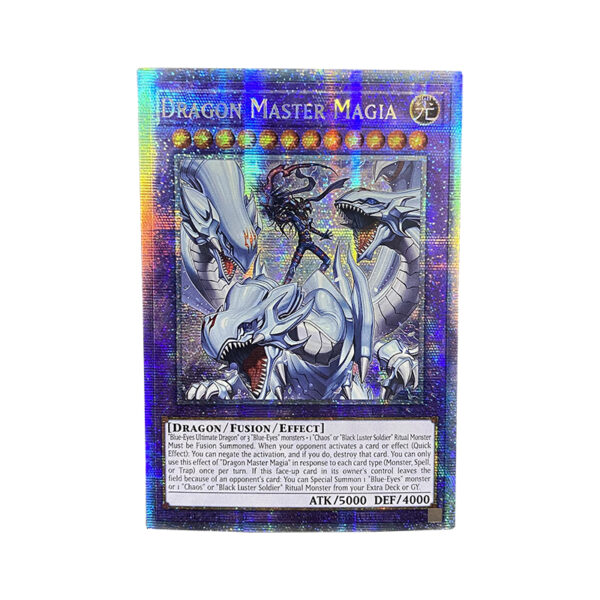 Yu-Gi-Oh! Collection DIY Proxy Cards Dragon Magia Master Master of Dragon Magia Christmas Xmas Gifts Non-Original Collectiontoy
